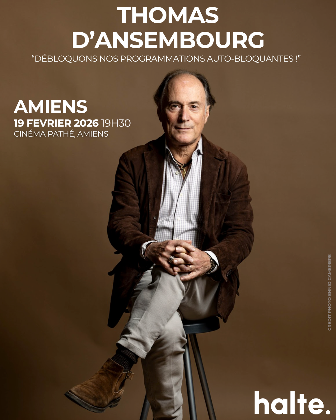 conference thomas d'ansembourg C?V rencontre halte pathé amiens