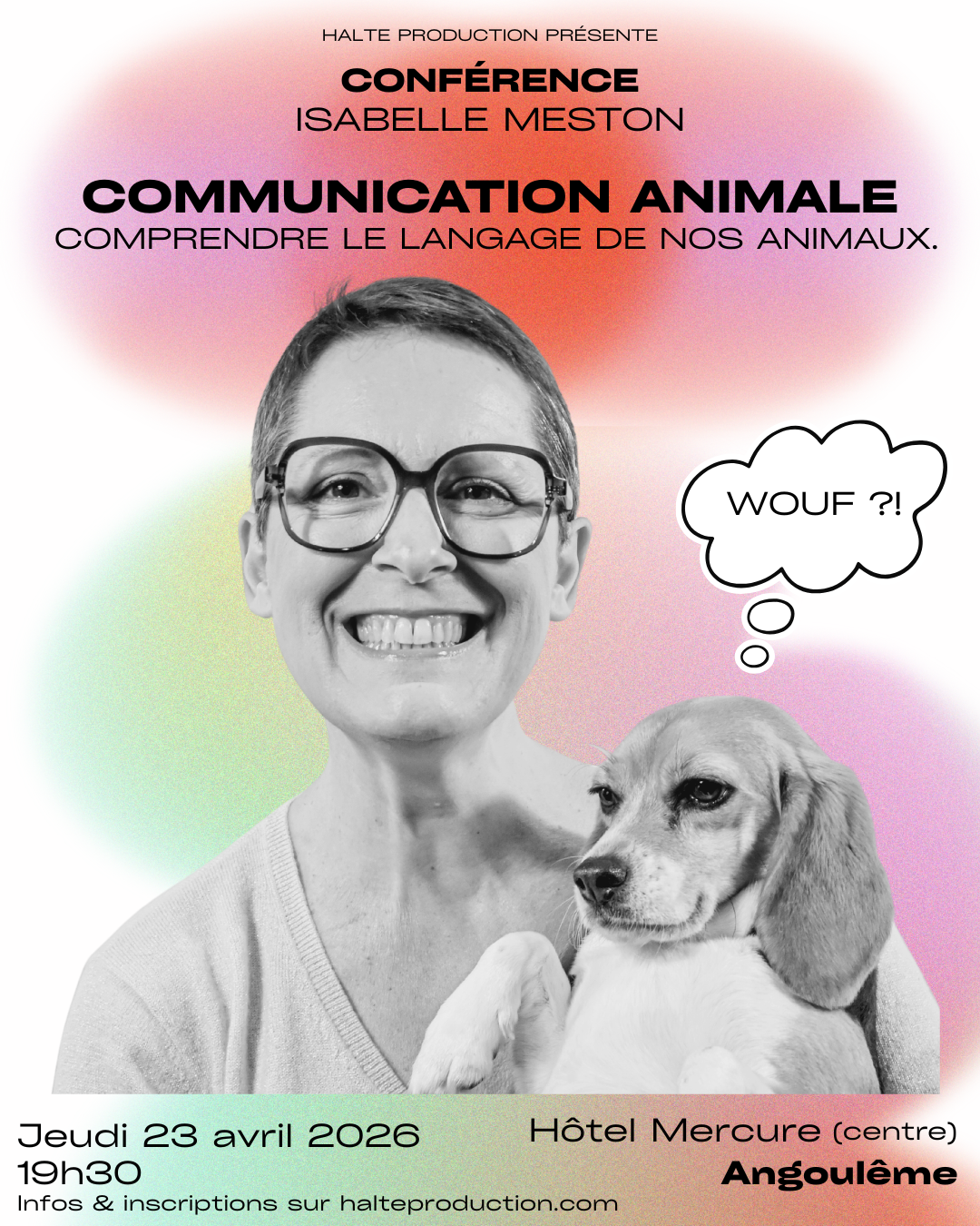 conference isabelle meston mediumnité animale rencontre evenement angouleme mercure angouleme