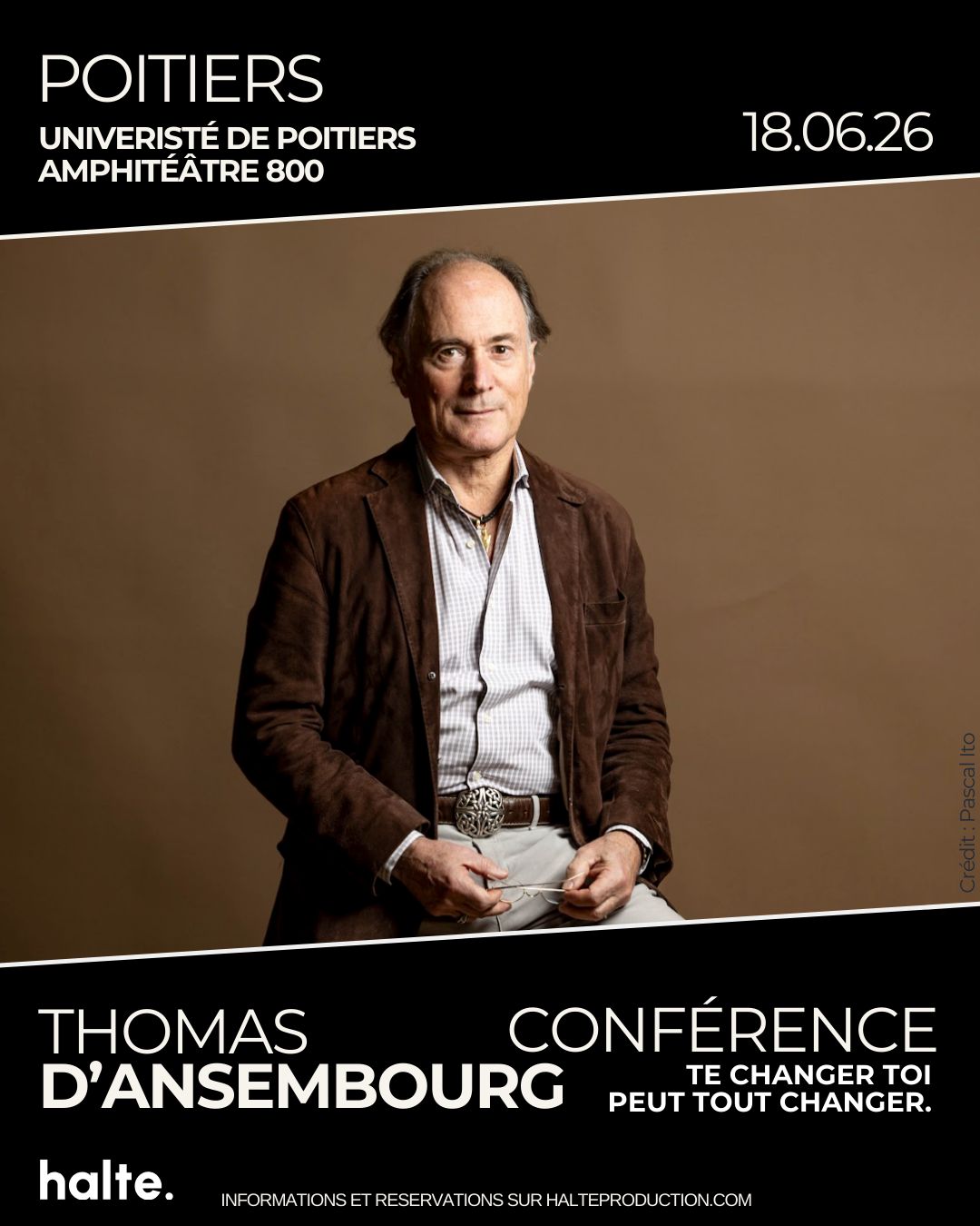 CONFERENCE THOMAS D'ANSEMBOURG POITIERS COMMUNICATION NON VIOLENTE CNV HALTE PRODUCTION CRENCONTRE