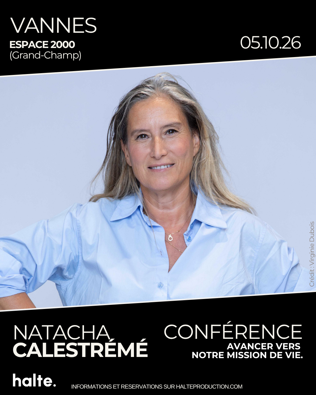 halte natacha calestremé les clefs de votre energie intuition mission de vie conference confiance en soi auteure girl power vannes espace 2000
